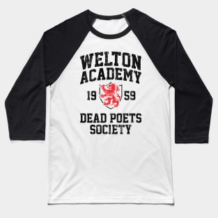 Welton Academy Dead Poets Society (Variant) Baseball T-Shirt